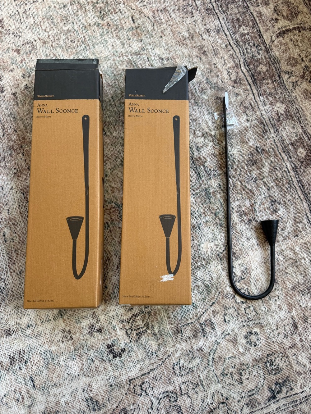 NIB/NWT Anna Wall Sconces from World Market